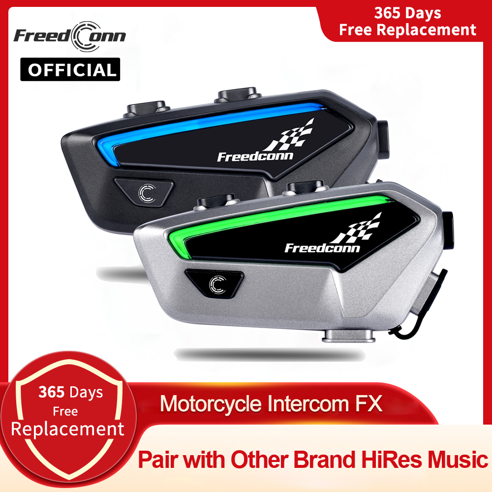 Full Face Motorcycle Helmet With Bluetooth - Interfono per moto Auricolare per casco