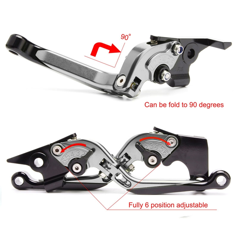 Leve Freno e Frizione Regolabi - Cnc Aluminum Adjustable Brake Clutch Levers recensione e prezzo